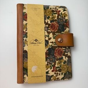NWT Patricia Nash Chieti Floral Agenda Calendar Leather